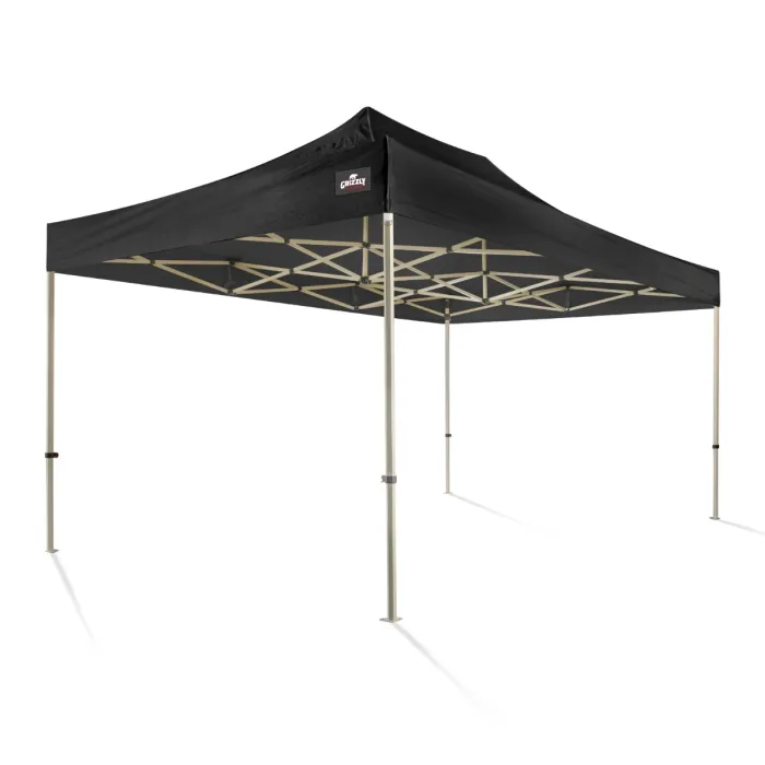 Easy up Partytent Professional zwart (4,5 x 3 meter)