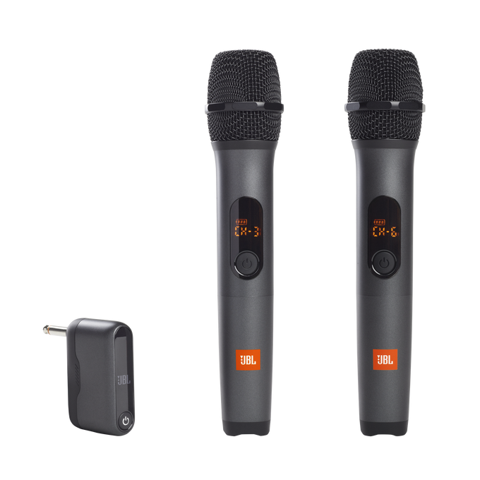 JBL Partybox Wireless mic set van 2